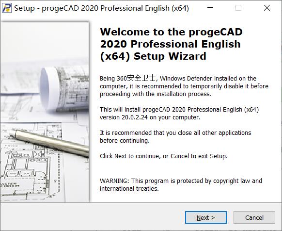 ProgeCAD 2020